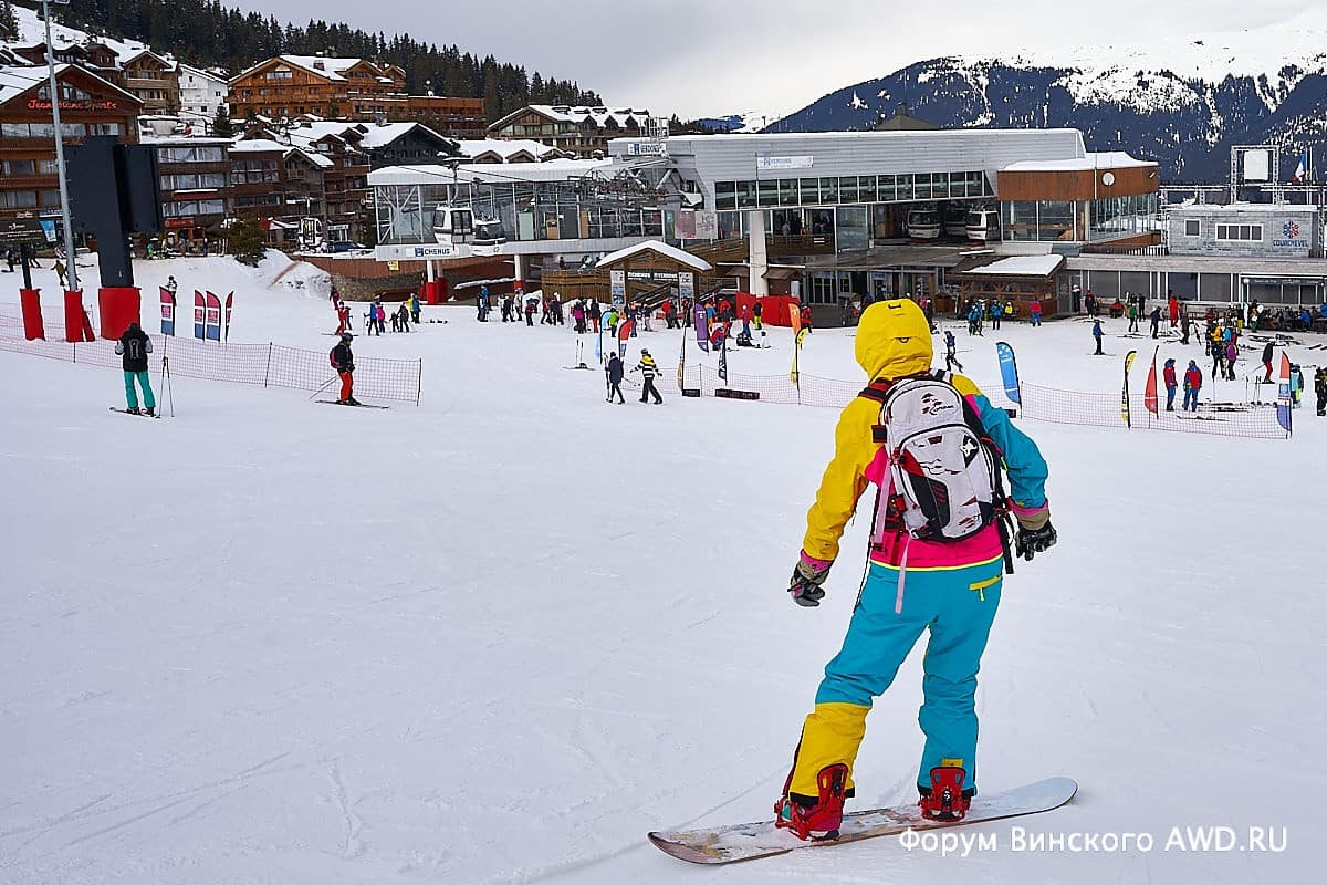 Куршевель Франция Три Долины