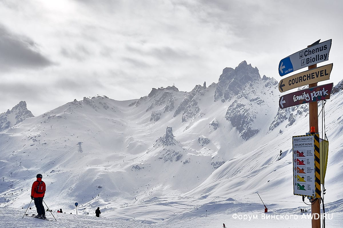 Три Долины Франция Мерибель Моттаре