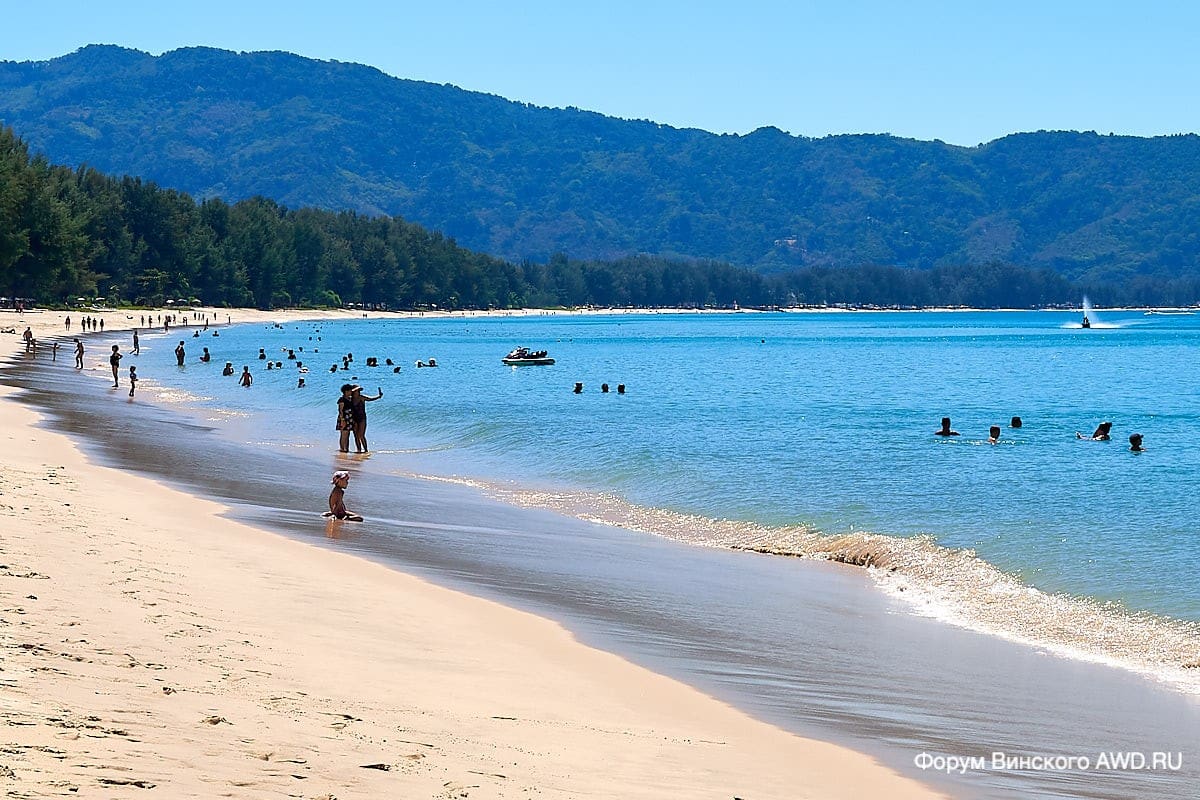 Пляж Лаян бич на карте