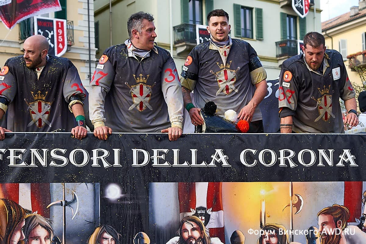 Битва апельсинов в Италии 2019