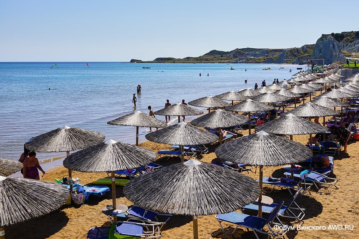 Кефалония пляж Кси