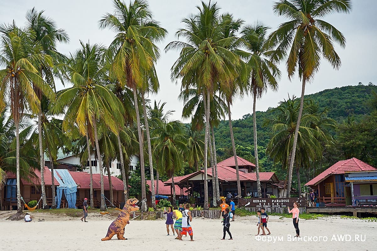 Остров Реданг Лонг бич