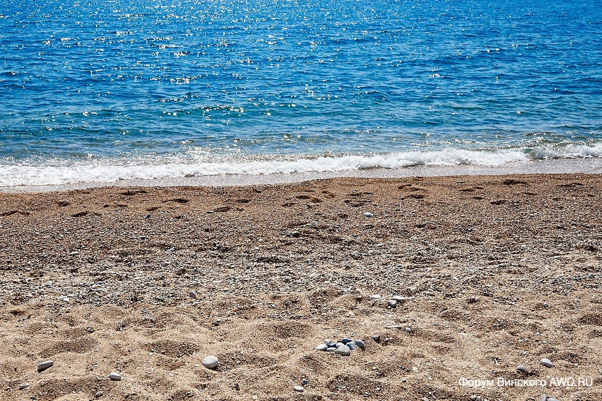 Пляж Скала на юге Кефалонии