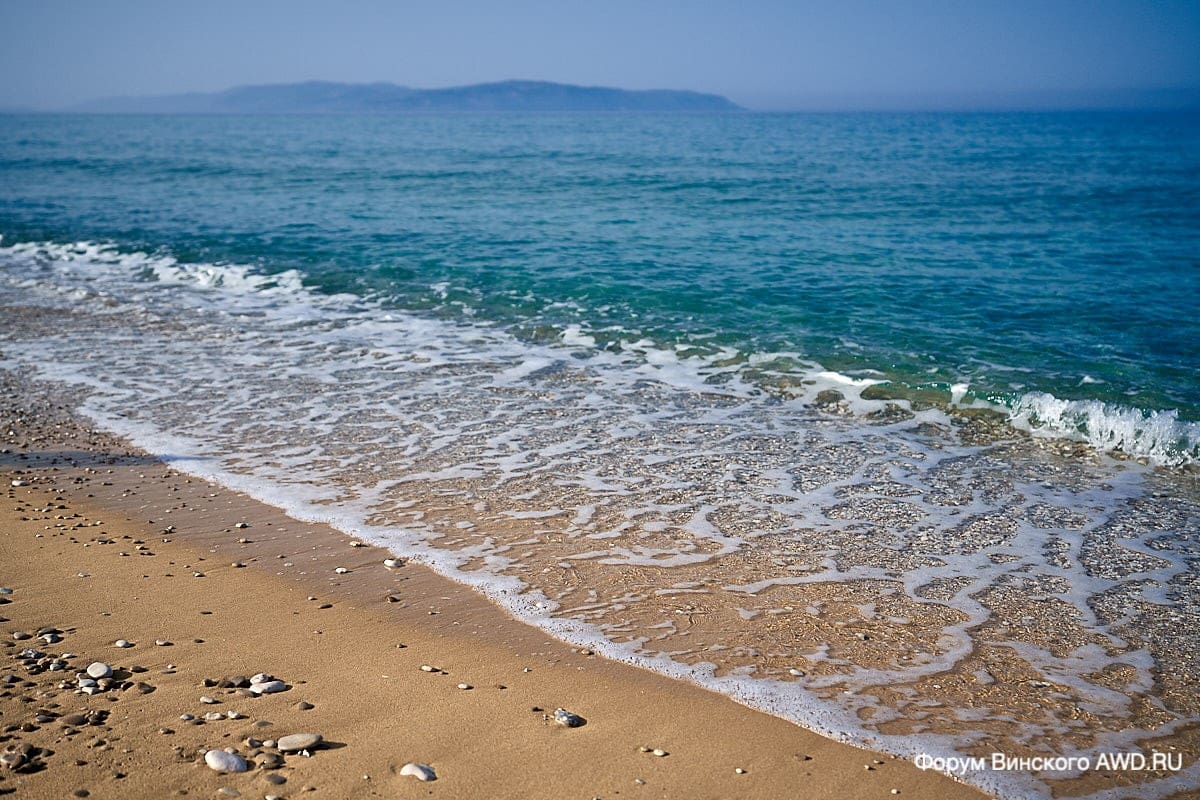 Юг Кефалонии Koroni beach (пляж Корони)