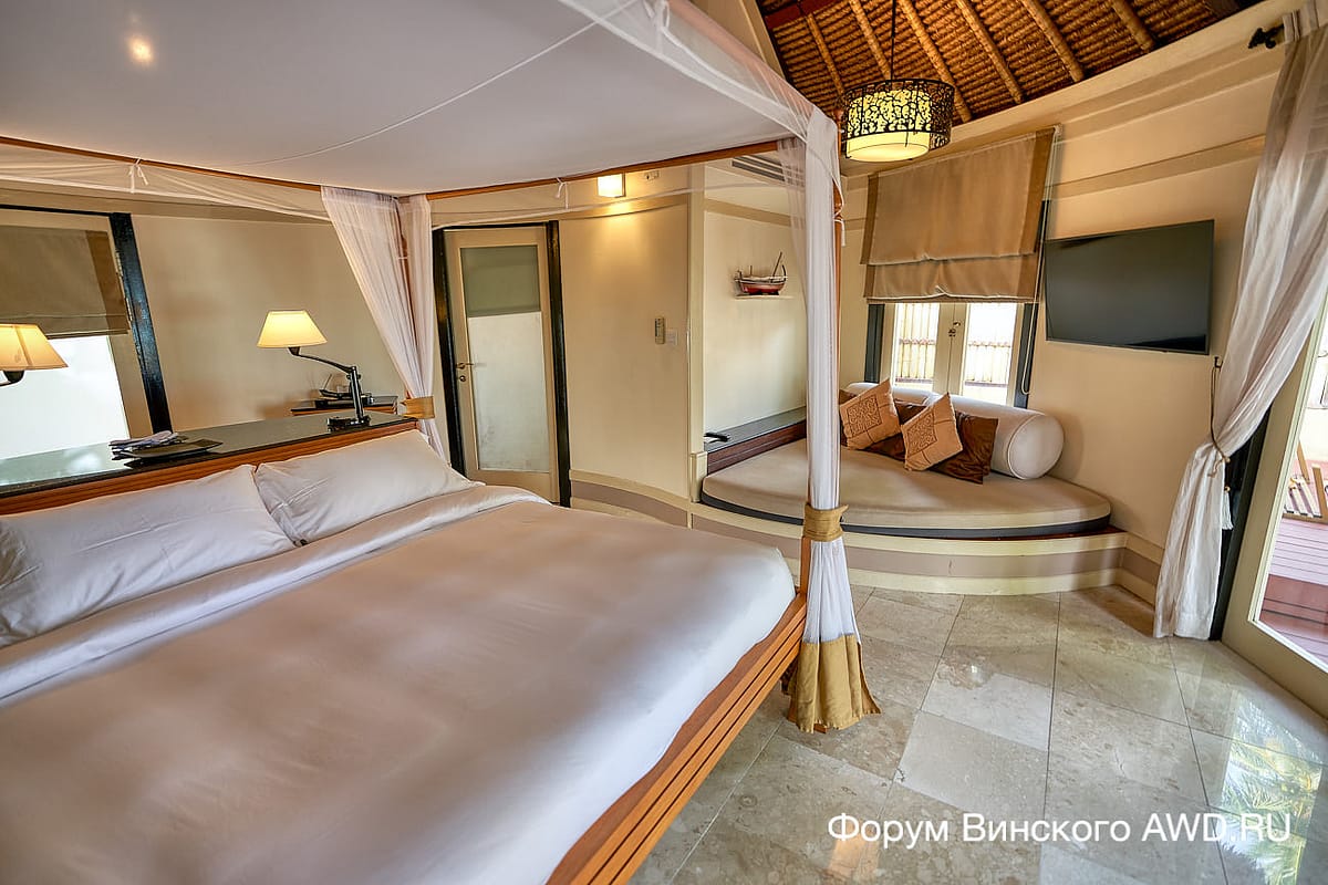 Banyan Tree Vabbinfaru вилла на пляже