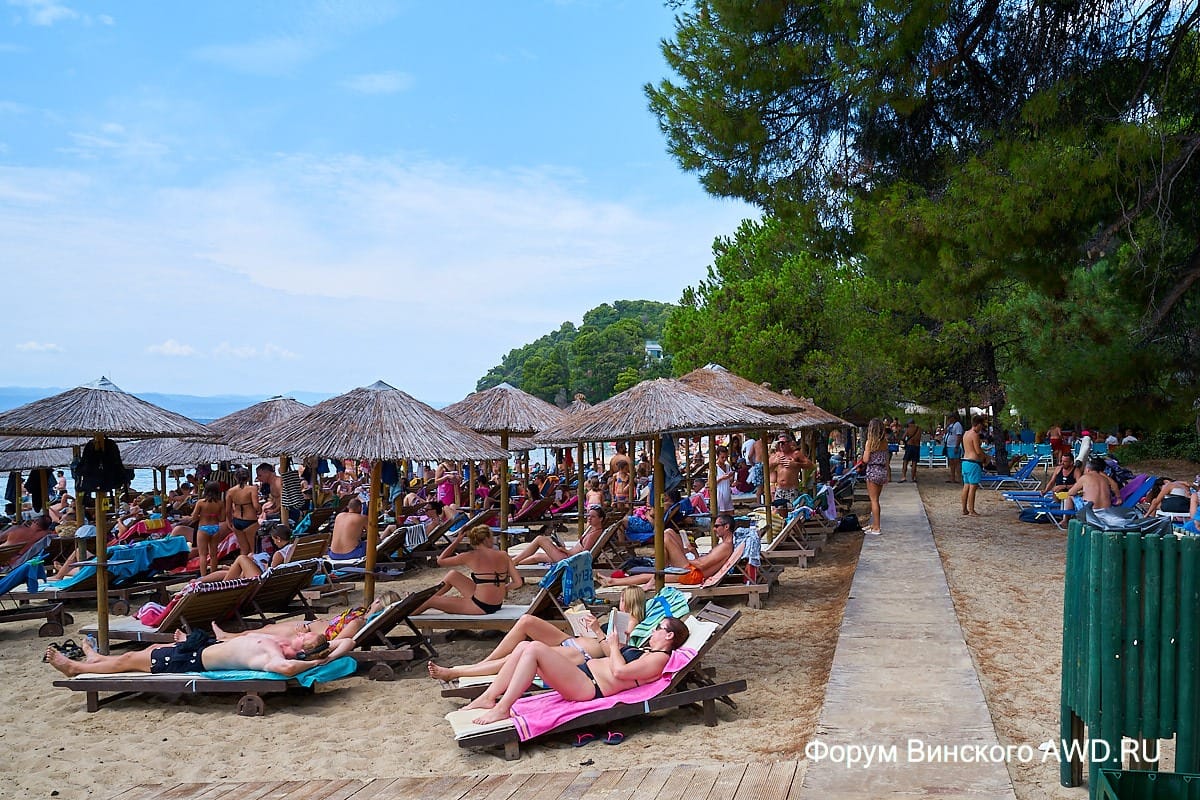 Koukounaries beach Скиатос