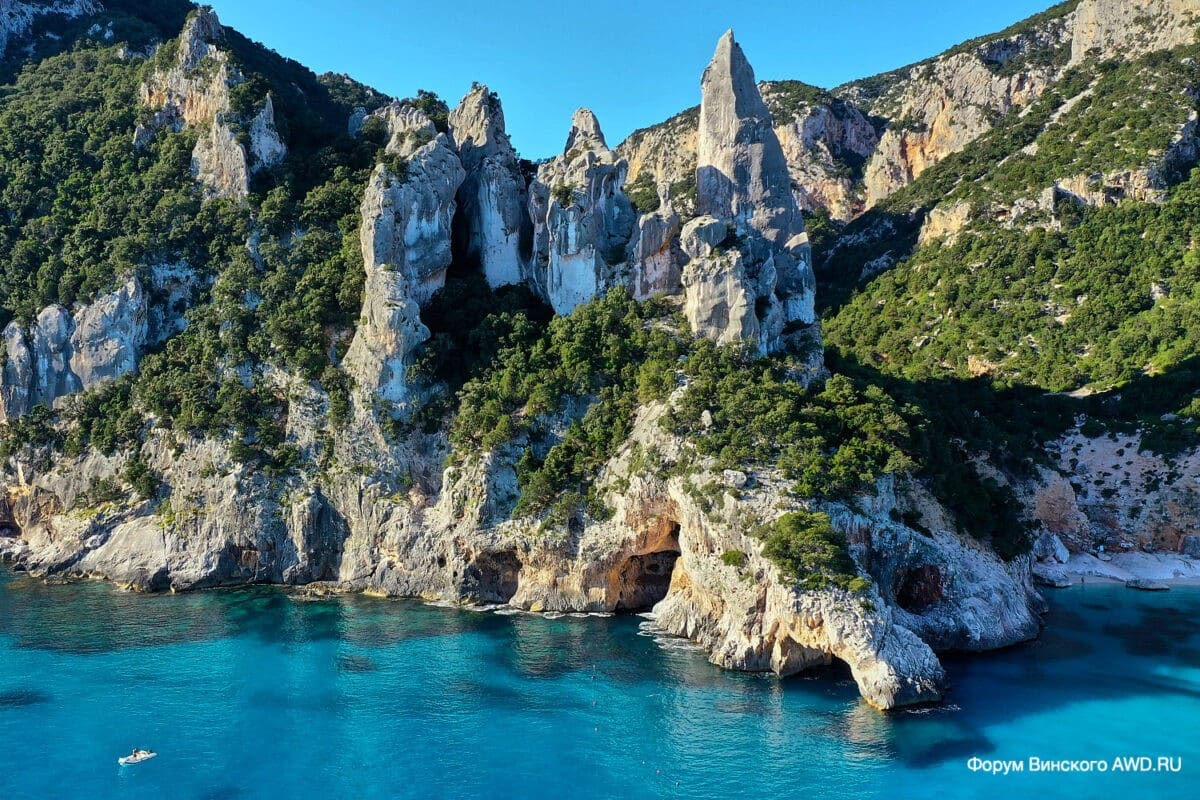 Пляж Cala Goloritze Орозеи Сардиния