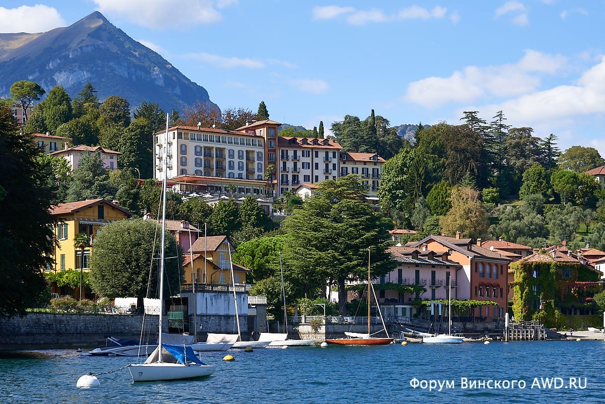 Прогулка по озеру Комо на катере