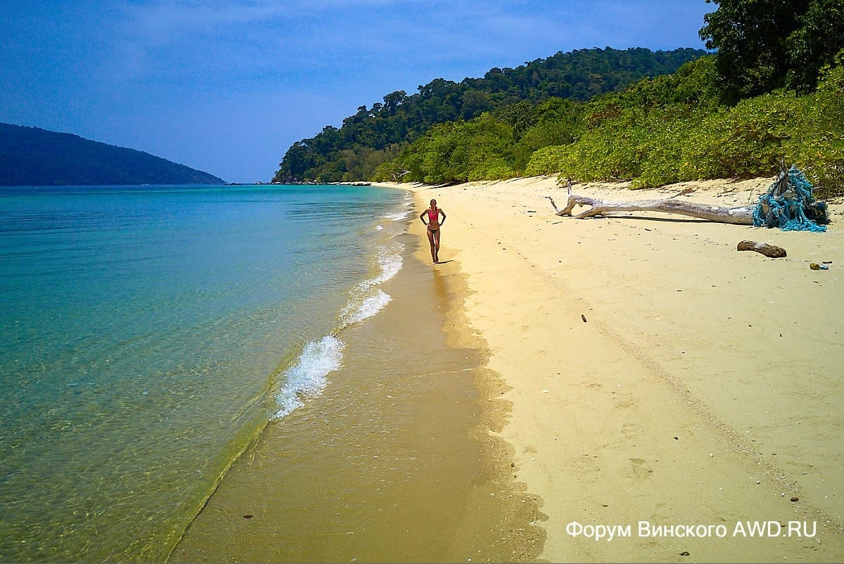 Остров Ко Аданг пляжи