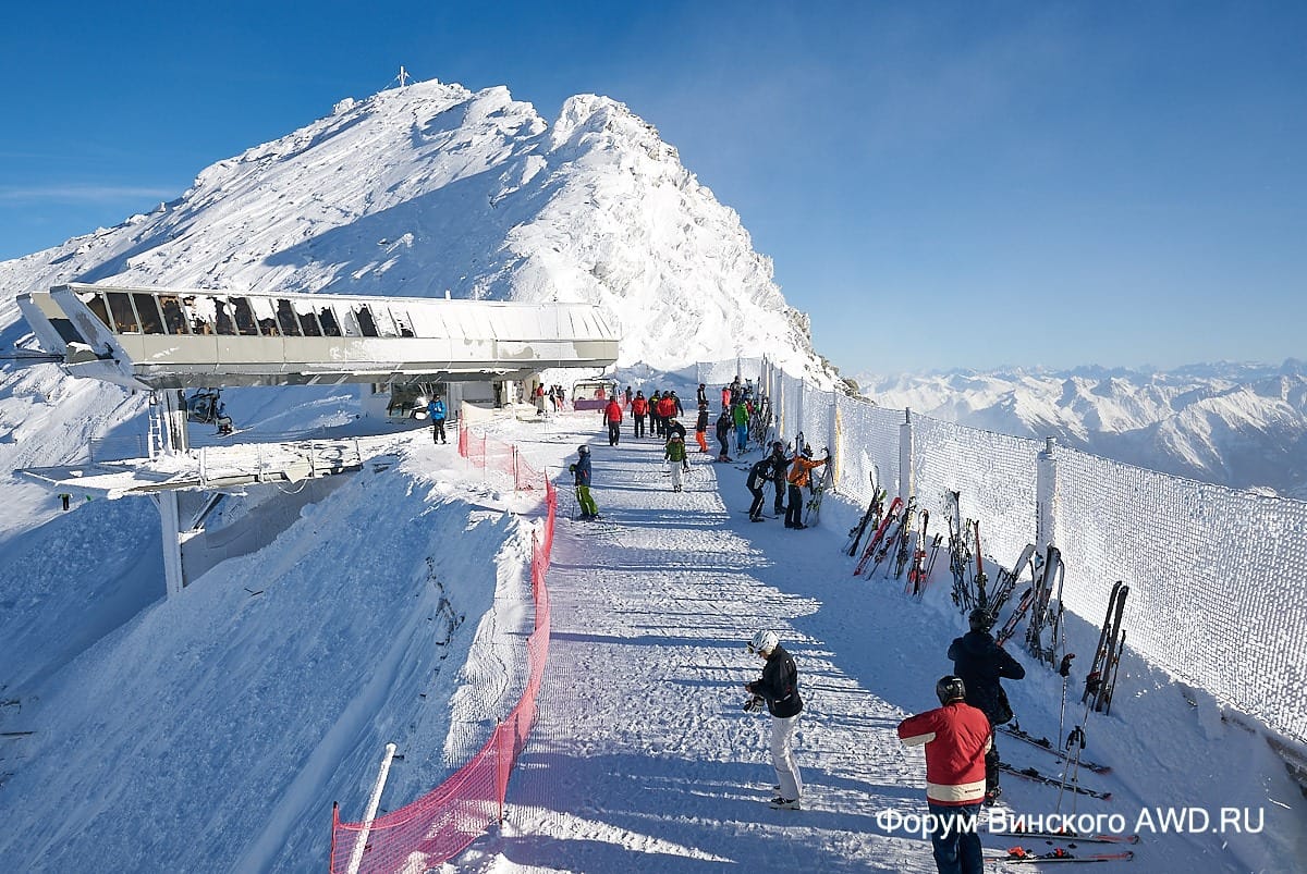 Горные лыжи в Австрии. Январь 2018