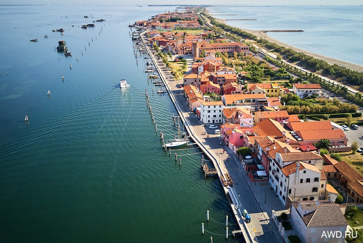 Марины и стоянки в лагуне Венеции