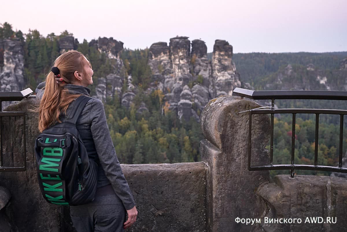 Бастай (Bastei) Саксонская Швейцария