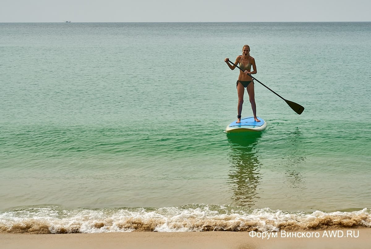 Доска с веслом SUP отзывы