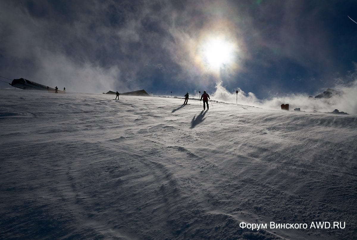 Горные лыжи в Австрии. Январь 2018