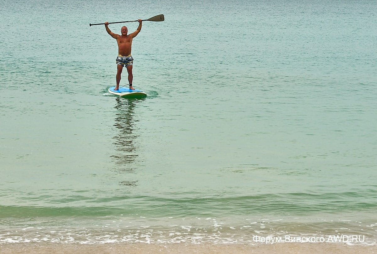 Доска с веслом SUP отзывы