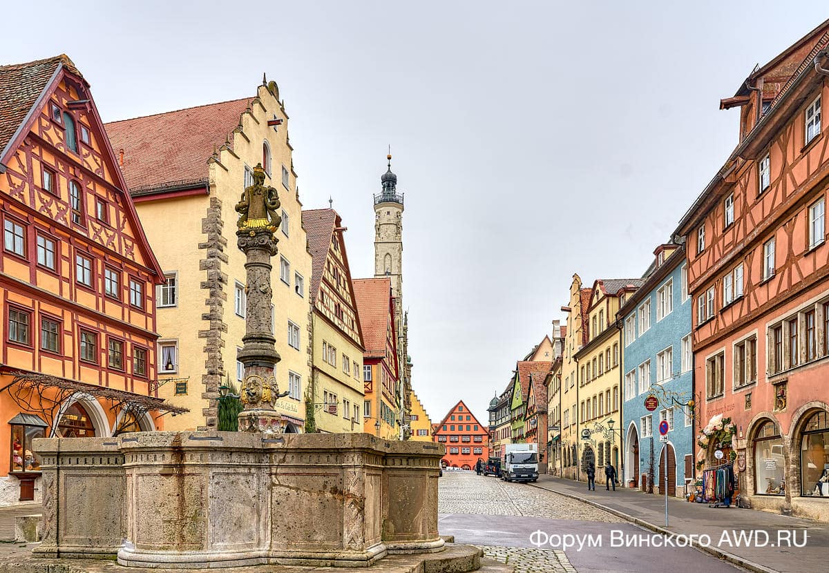 Ротенбург зимой