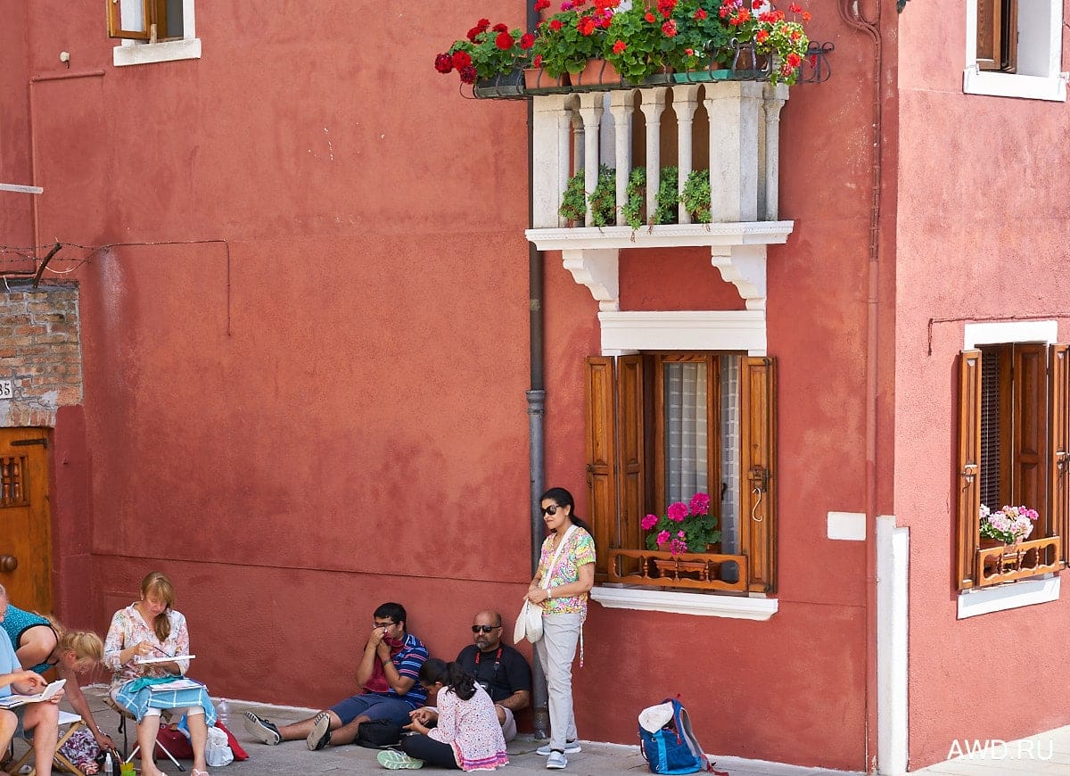 Бурано разноцветный город