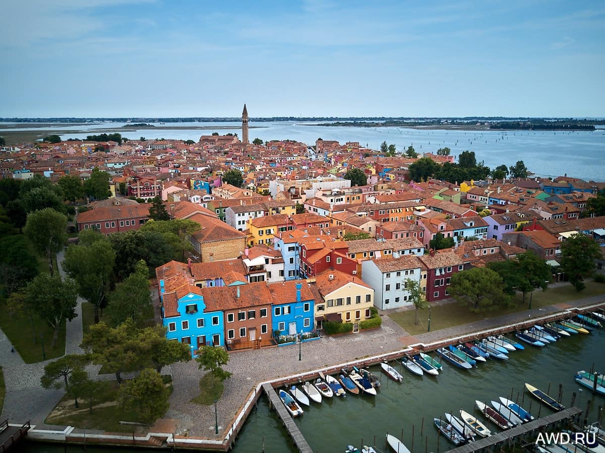 Бурано разноцветный город