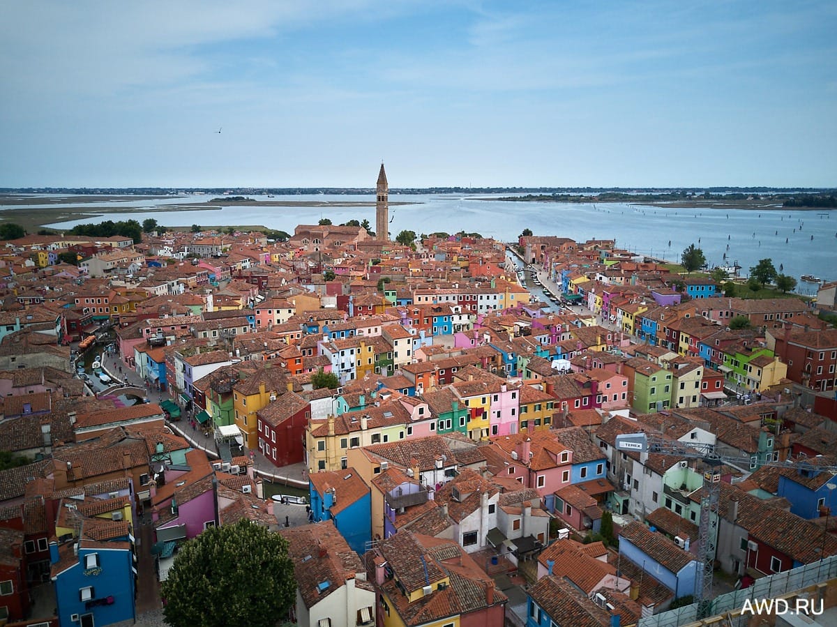 Бурано разноцветный город