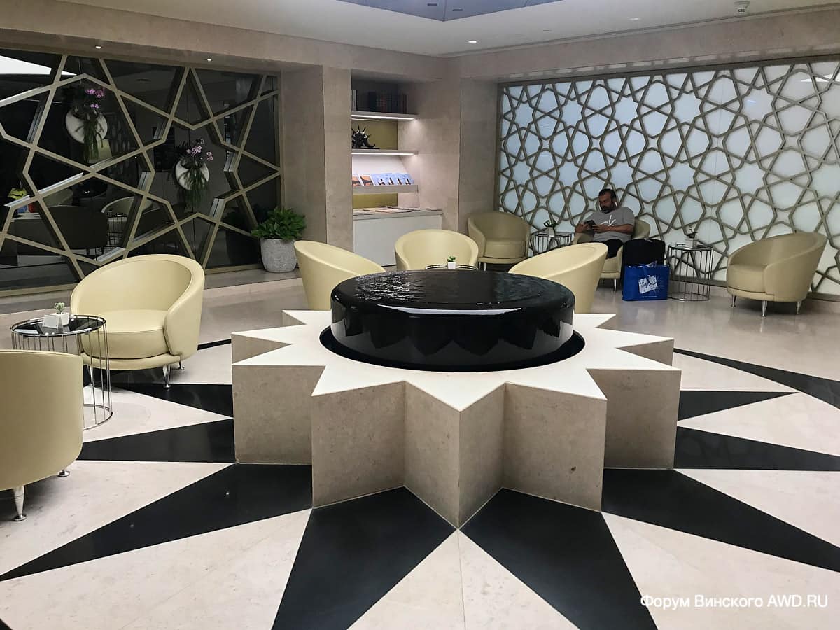 Бизнес зал Qatar Airways в аэропоту Бангкока (BKK)