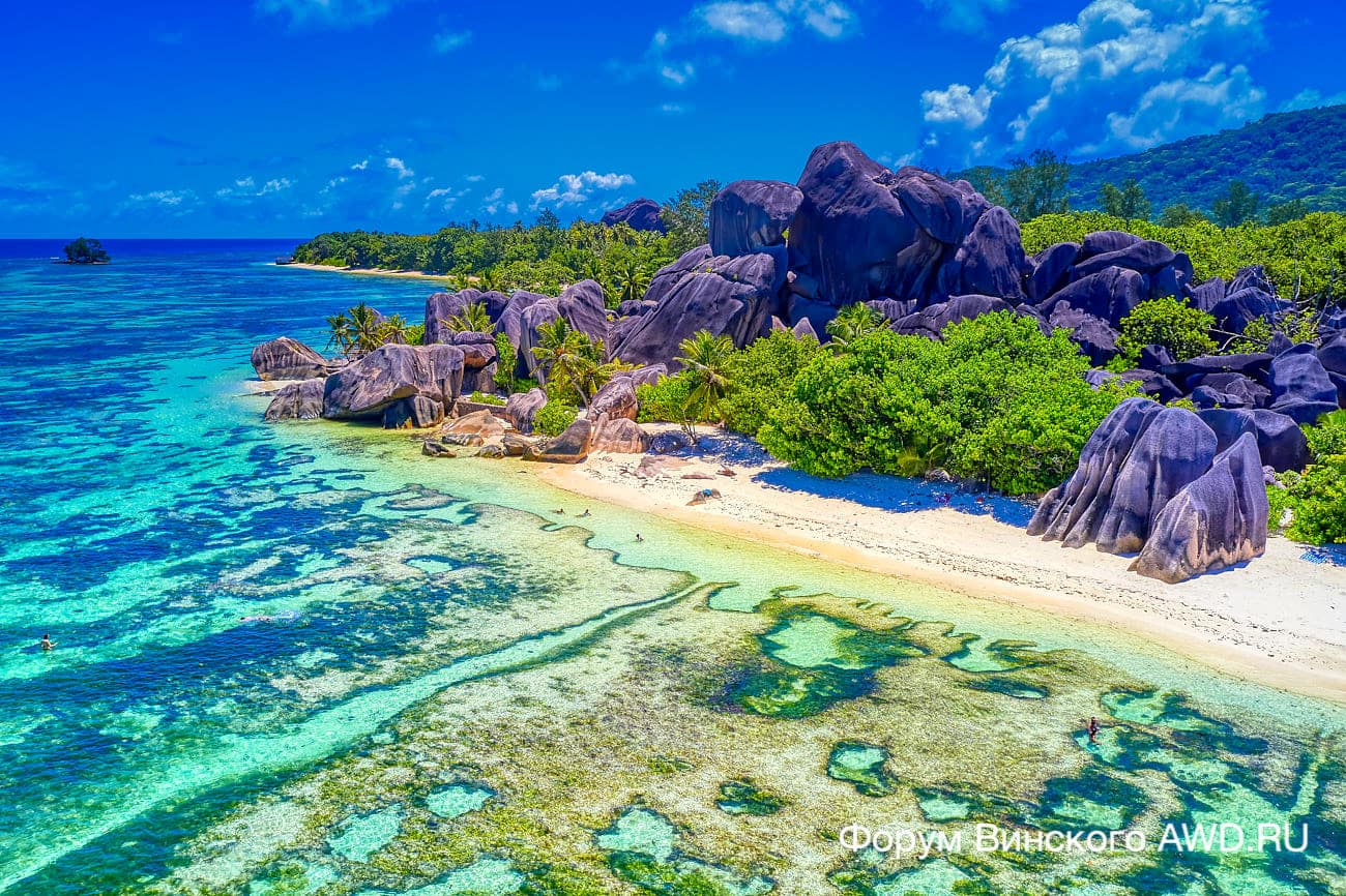 Остров Ла-Диг Сейшелы 2021
