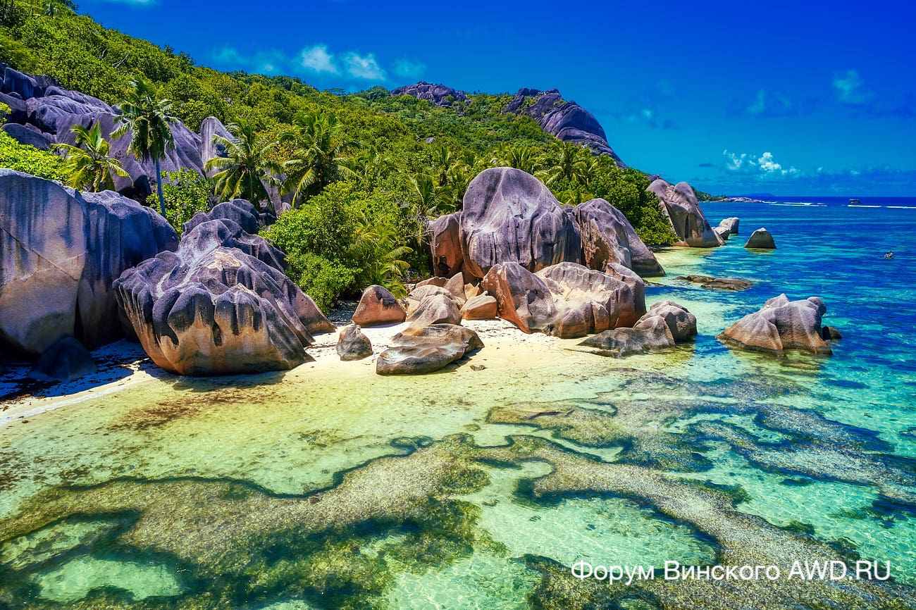 Остров Ла-Диг Сейшелы 2021