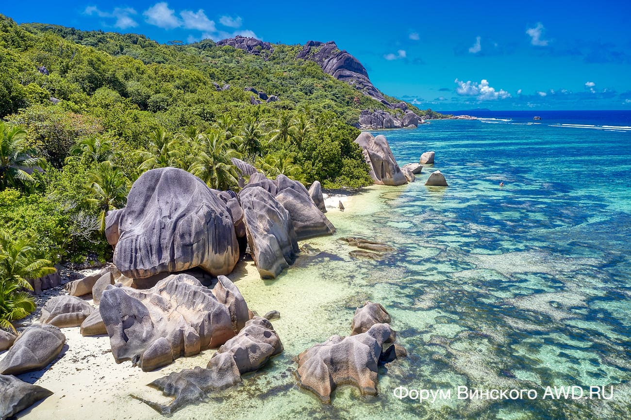 Остров Ла-Диг Сейшелы 2021