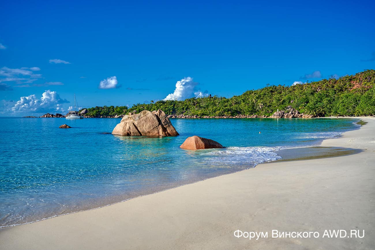 Пляж Анс Лазьо (Anse Lazio)