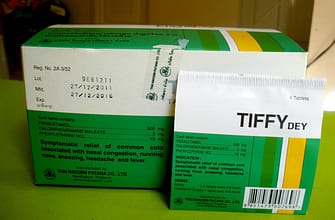 таблетки от простуды в Тайланде