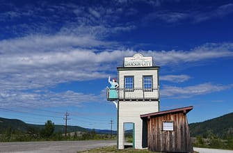 Доусон (Канада) город золотой лихорадки