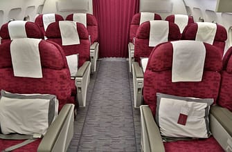 Бизнес класс Qatar Airways в А320