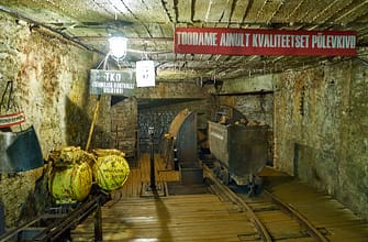 Музей шахты в Эстонии