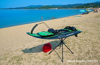 Как провезти в самолете доску с мотором