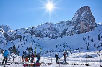 Alta Badia горные лыжи в марте