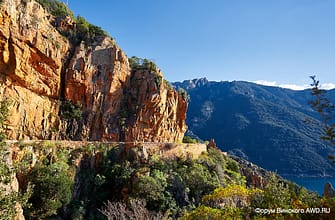 Серпантин на Корсике
