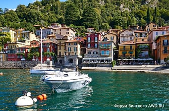 Прогулка по озеру Комо на катере