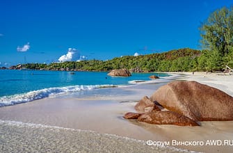 Пляж Анс Лацио Сейшелы