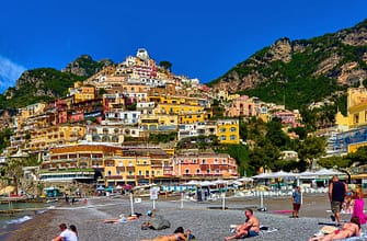 Побережье Амальфи на скутере