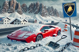 Аренда авто с зимними шинами в Италии