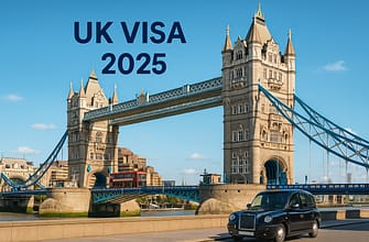 Виза в Великобританию за границей 2025