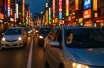 Стиль вождения в Японии