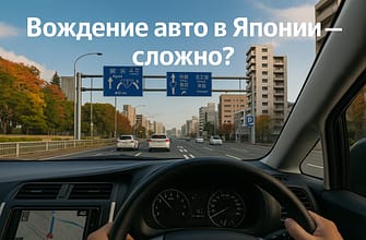 Вождение в Японии