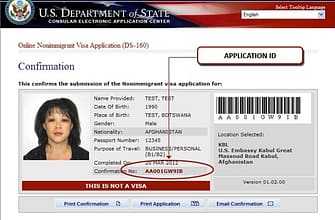 Как проверить статус визы в США