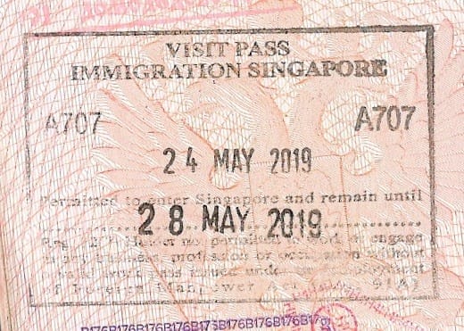 Транзит через Сингапур 2019
