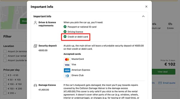 Аренда авто на Сицилии