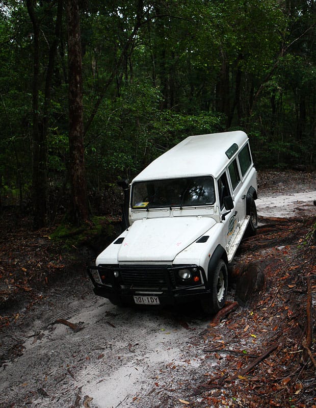 По острову Фрейзер на джипе