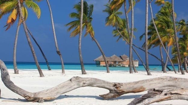 Мальдивы на карте мира