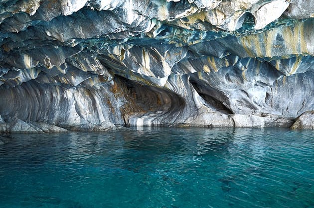 Мраморные пещеры Патагония Чили