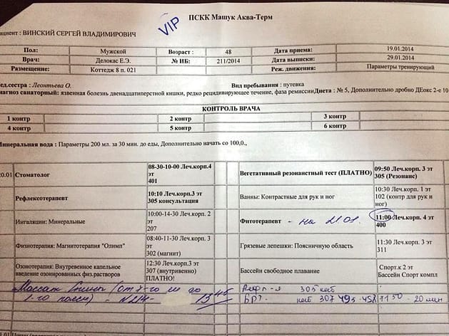 Программа Детокс