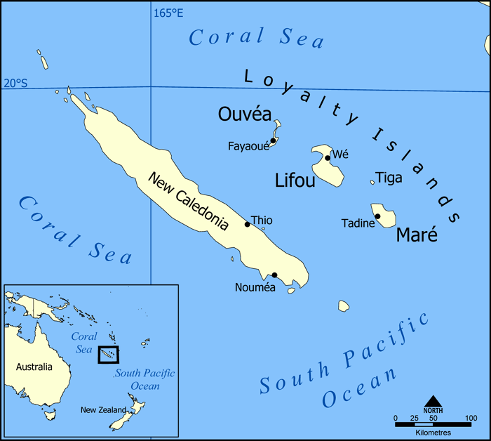 Путешествие в Новую Каледонию